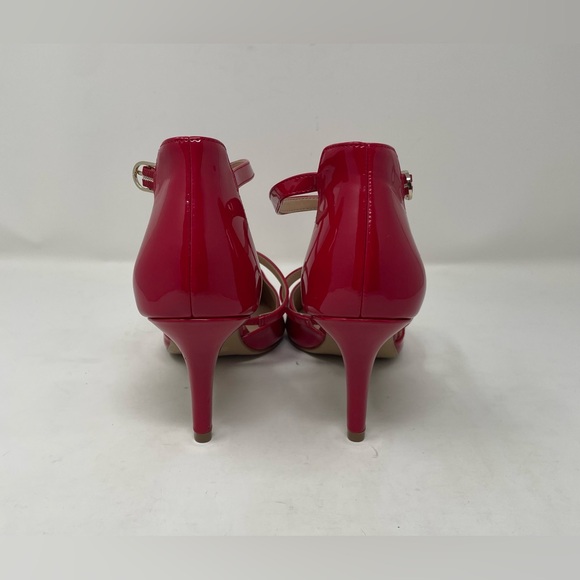 New Kelly Katie Red Women Heels Shoes Size 8.5 - Picture 4 of 7